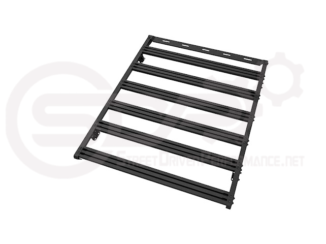 2016-2023 Toyota Tacoma | Extreme Off-Road Version 2 Carbon Steel Black Top Roof Rack Cargo Luggage Carrier