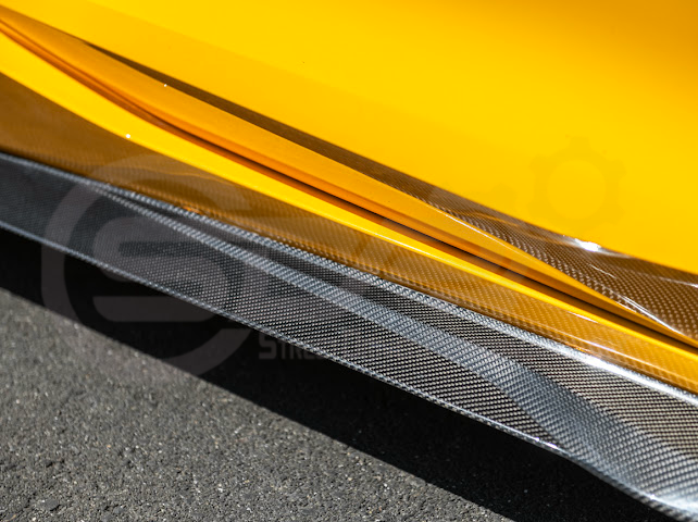 2023-UP CHEVROLET CORVETTE C8 Z06 & E-RAY | SDP PERFORMANCE TRACK STYLE SIDE SKIRTS ROCKER PANEL GROUND EFFECTS