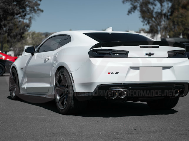 2016-2018 CHEVROLET CAMARO | SMOKE TINTED REAR TAIL LIGHT TRIM BEZEL COVER PAIR