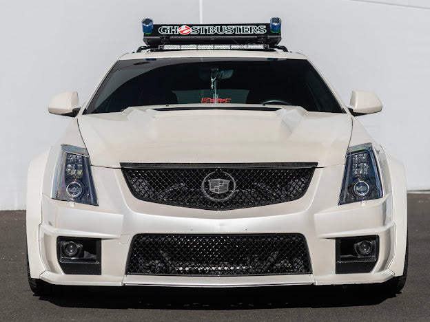 2009-2015 Cadillac CTS-V V2 - Carbon Fiber Fog Light Bezels / Covers