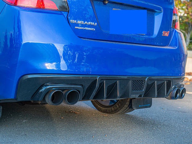 2015-2021 SUBARU WRX STI | SDP PERFORMANCE STYLE REAR BUMPER DIFFUSER
