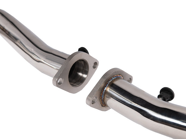 2016-2021 HONDA CIVIC 1.5T | T-304 MUFFLER AXLE BACK 4 INCH DUAL TIPS EXHAUST