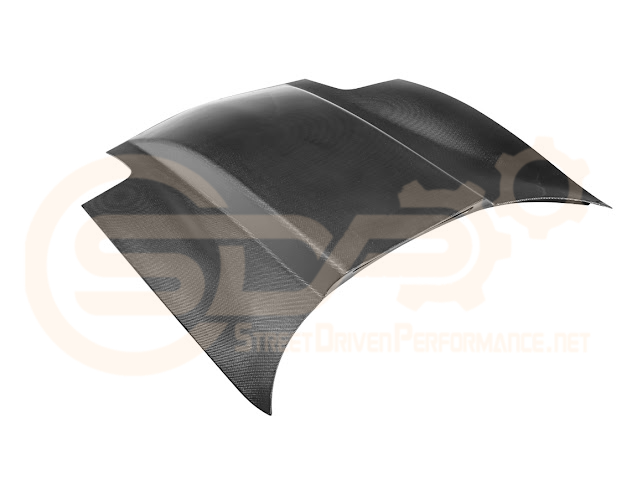 *IMPERFECTION / DISCOUNTED* 1997-2004 CHEVROLET CORVETTE C5 CARBON FIBER FRONT COWL HOOD