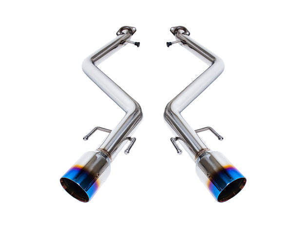 2021-PRESENT LEXUS IS300 IS350 MUFFLER DELETE AXLE BACK BURNT TIPS EXHAUST PAIR
