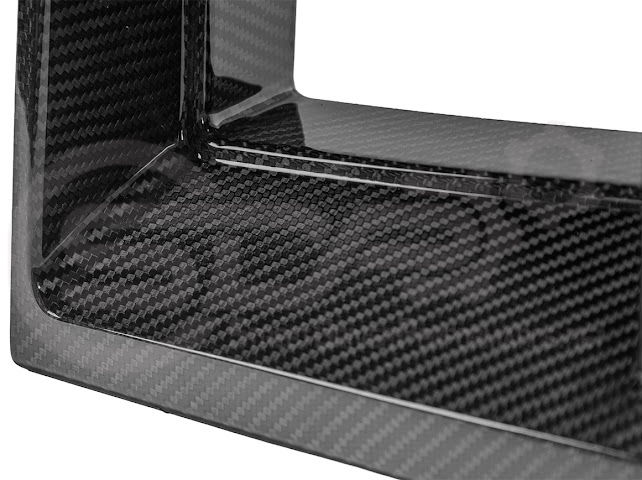 2024-Up Ford Mustang GT | DarkHorse Style CARBON FIBER Side Grille Air Intake Bezel Pair