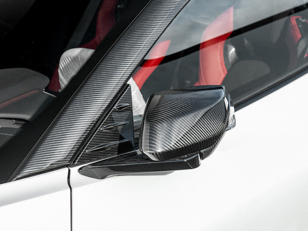 2020+ CORVETTE C8 | CARBON FIBER REPLACEMENT MIRROR COVERS PAIR