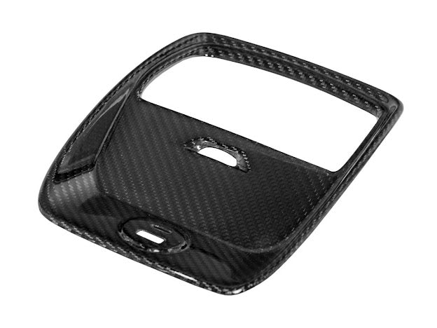 2021-Up Ford Mustang Mach-E |INTERIOR Carbon Fiber Rear AC Outlet Panel Cover