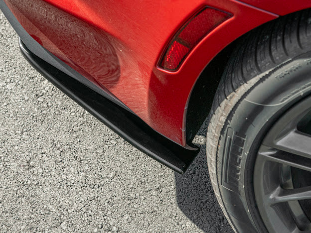 2016-2018 6TH GEN CAMARO REAR BUMPER APRON LIP SPLITTER GROUND EFFECTS