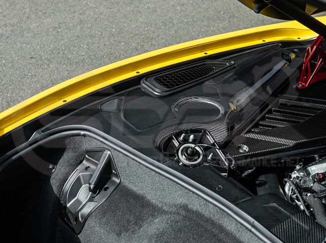 2025-Up Corvette C8 ZR1 | CARBON FIBER Engine Bay Trim Panel Cover Pair