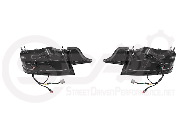 2015-2023 FORD MUSTANG S550 | EURO RGB SEQUENTIAL SIGNAL LED XB REAR TAILLIGHTS PAIR