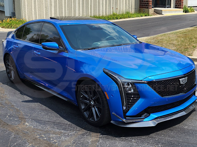2025-Up Cadillac CT5-V | SDP Performance Package Add On Front Side Bumper Canards Pair