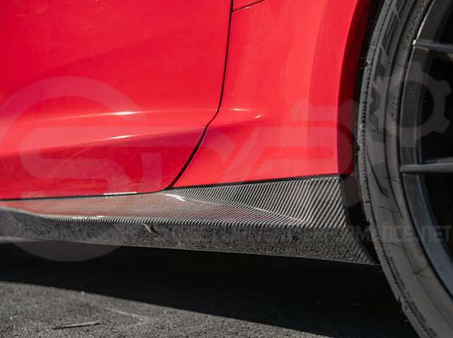 2016-2024 6TH GEN CAMARO ZL1 SIDE SKIRTS ROCKER PANLES GROUND EFFECTS