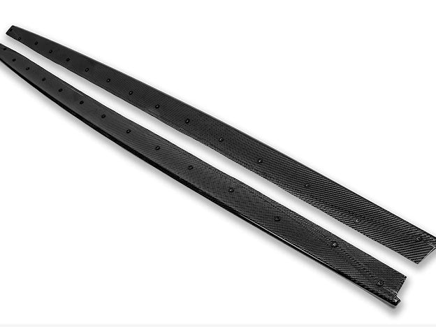 2014-2020 BMW F80 M3 | M-PERFORMANCE STYLE CARBON FIBER SIDE SKIRTS ROCKER PANELS GROUND EFFECTS