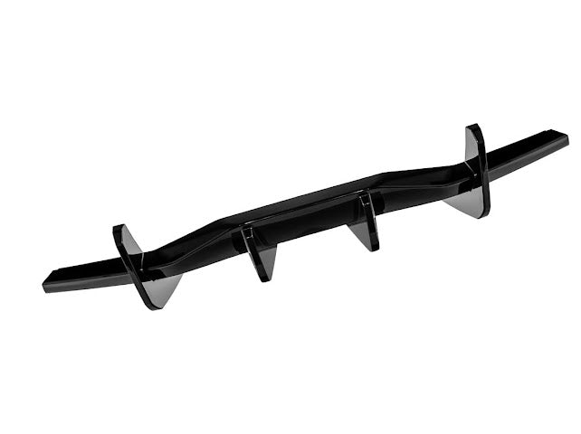 2020-Up Corvette C8 STINGRAY & Z51 | CARBON FLASH 3Pcs Rear Bumper *ADD-ON* Diffuser Lip