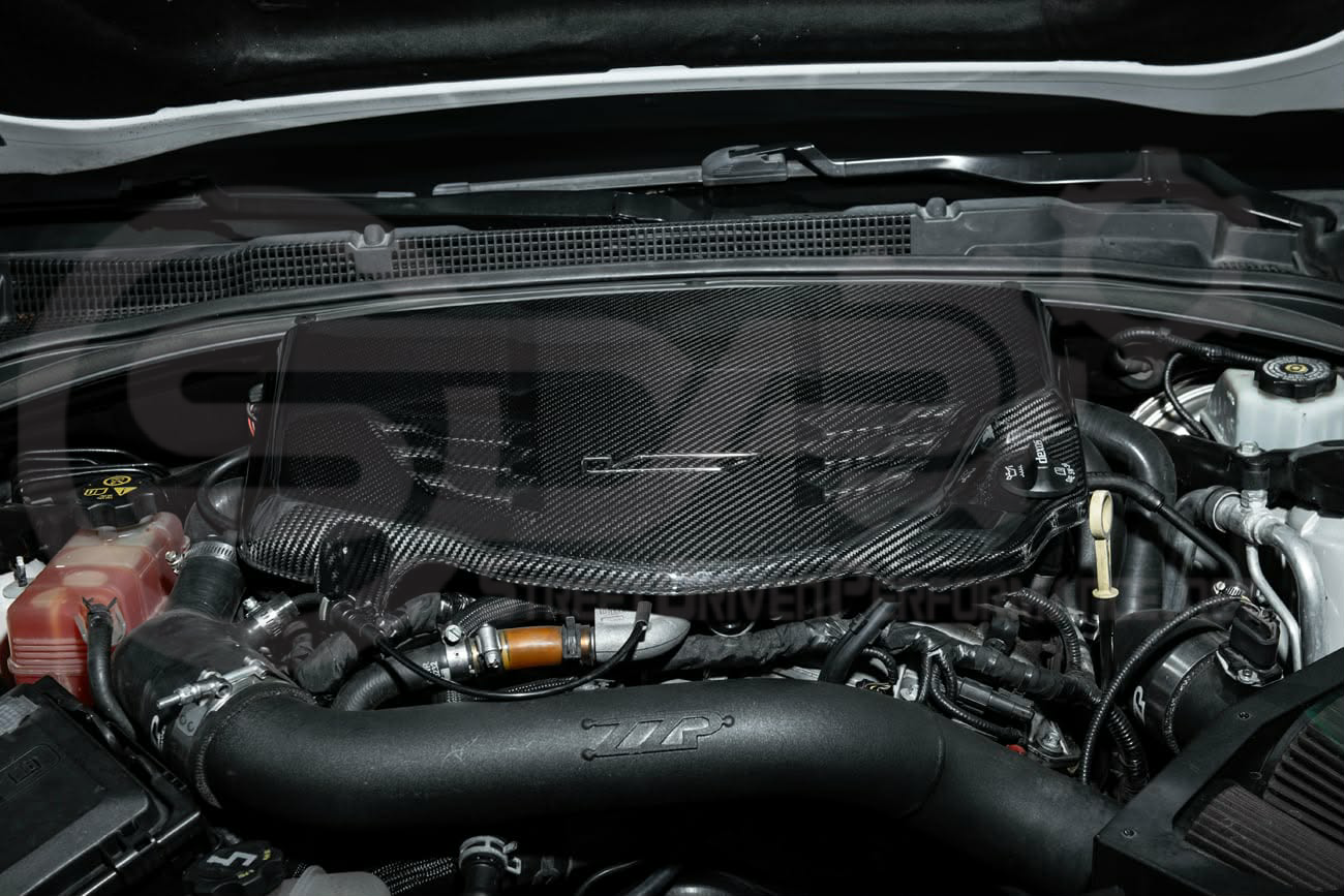 2016+ Cadillac ATS/ATS-V Sedan and Coupe | Carbon Fiber SDP Engine Cover