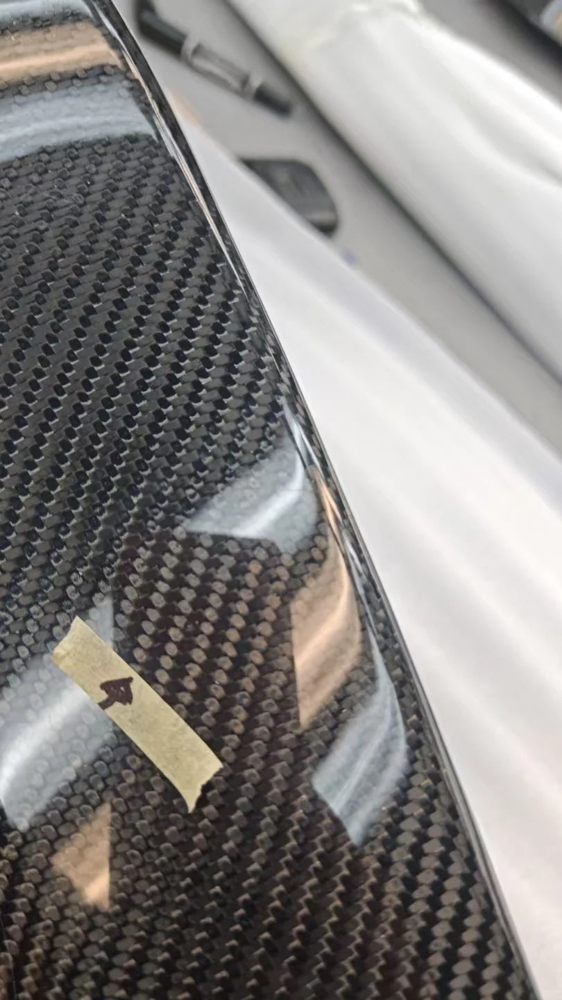 *IMPERFECTION / DISCOUNTED* 2016+ Cadillac CTS-V V3 - Carbon Fiber Front Lip Splitter Ground Effects