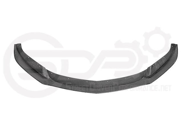 Blackwing style carbon fiber front bumper lip splitter for Cadillac CT5 Sport and CT5-V, enhances ground effects and sporty look.