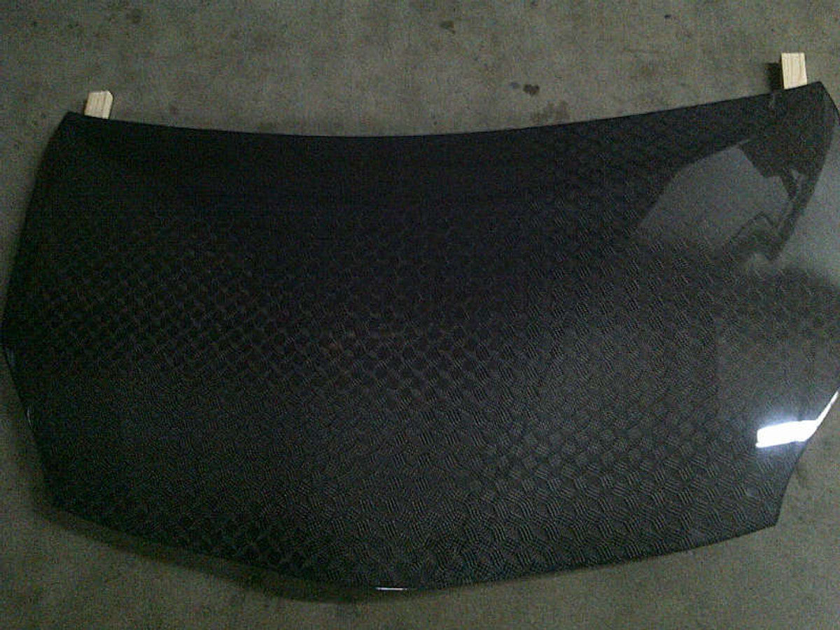 AC839HCC - Advan OEM Design 2010-2015 Toyota Prius CUBIC Carbon Weave Hood
