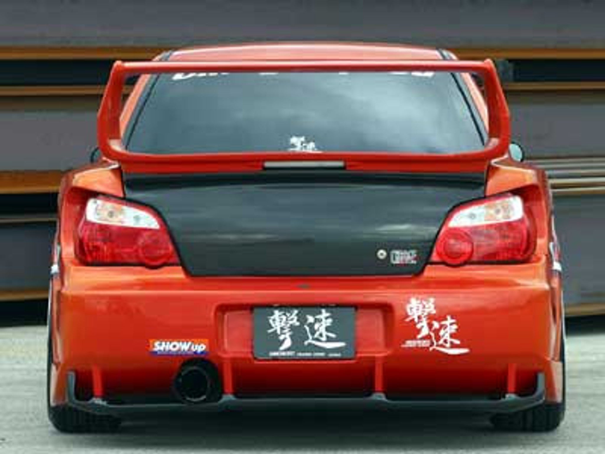 Charge Speed 2002-2003 Subaru Impreza GD-A Round Eye Type-2 Super GT Wide Body Full Kit With 3D Center