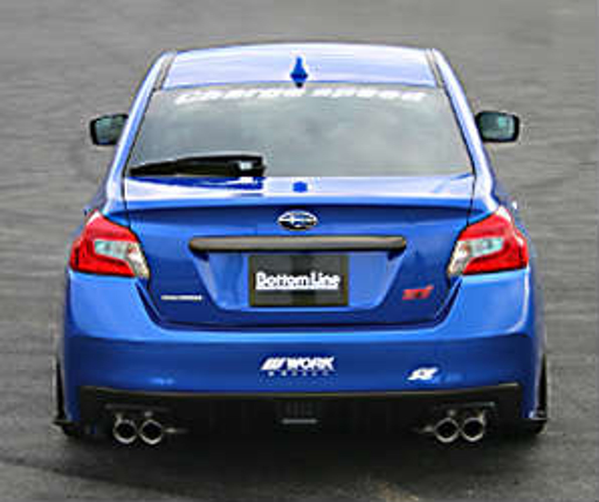 Charge Speed 2015-2021 Subaru WRX STi 4 Doors Sedan VA-B-C BottomLine Type 1 Carbon Rear Caps