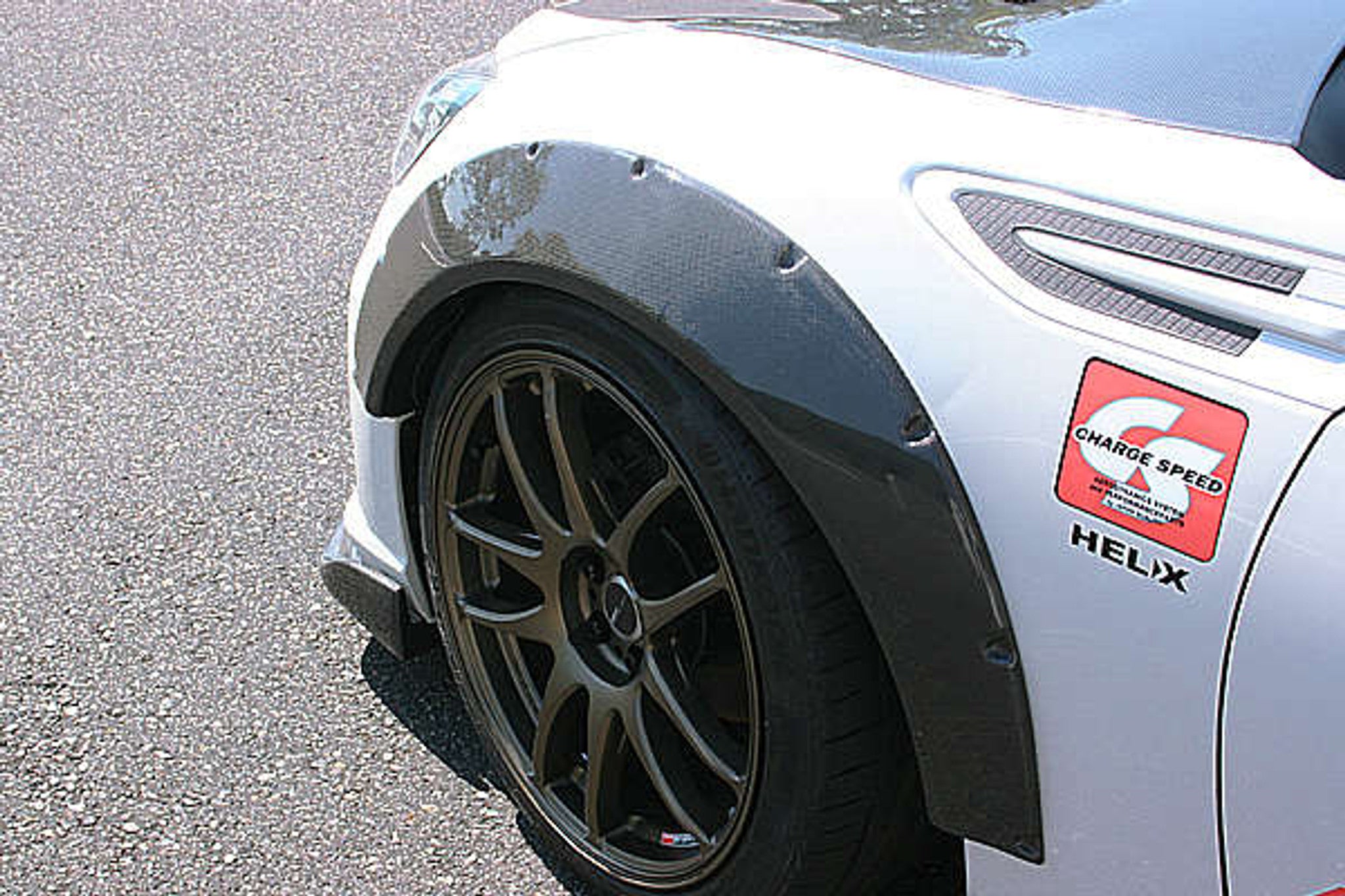 Charge Speed 2013-2016 Subaru BR-Z ZC-6 Model Bottom Lines Type 2 Carbon Complete Kit With Over Fenders Kit