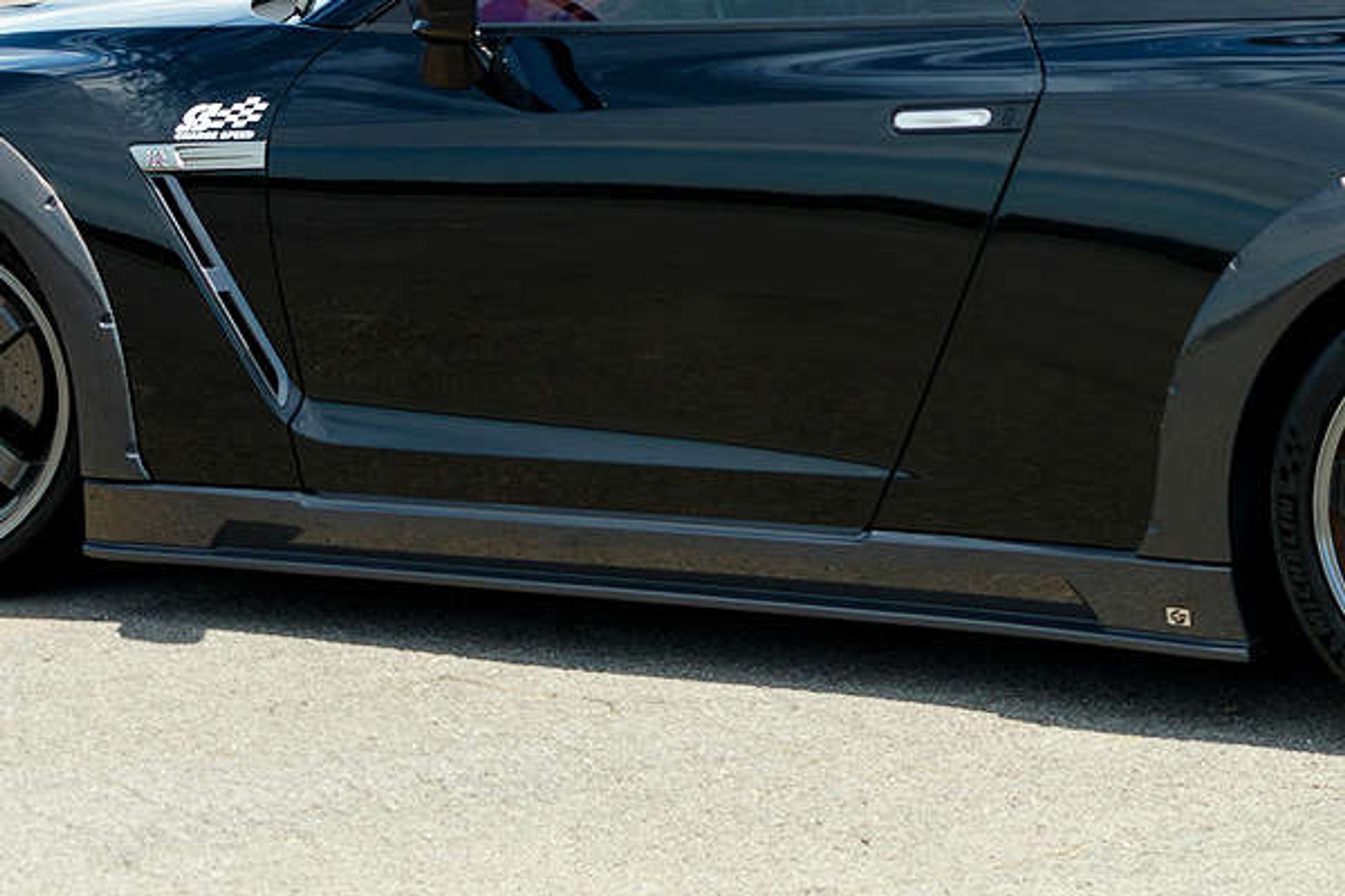 Charge Speed 2012-2016 Nissan GTR R35 Chuki Bottom Line FRP Complete Lip Kit
