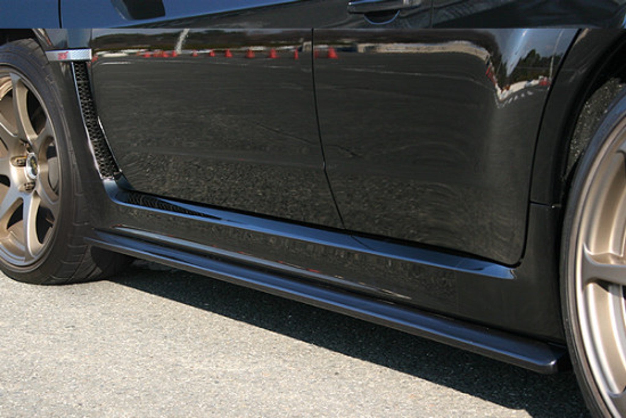 Charge Speed 2008-2010 Subaru WRX STi GR-B Hatchback BottomLine Type-1 FRP Full Lip Kit for STi