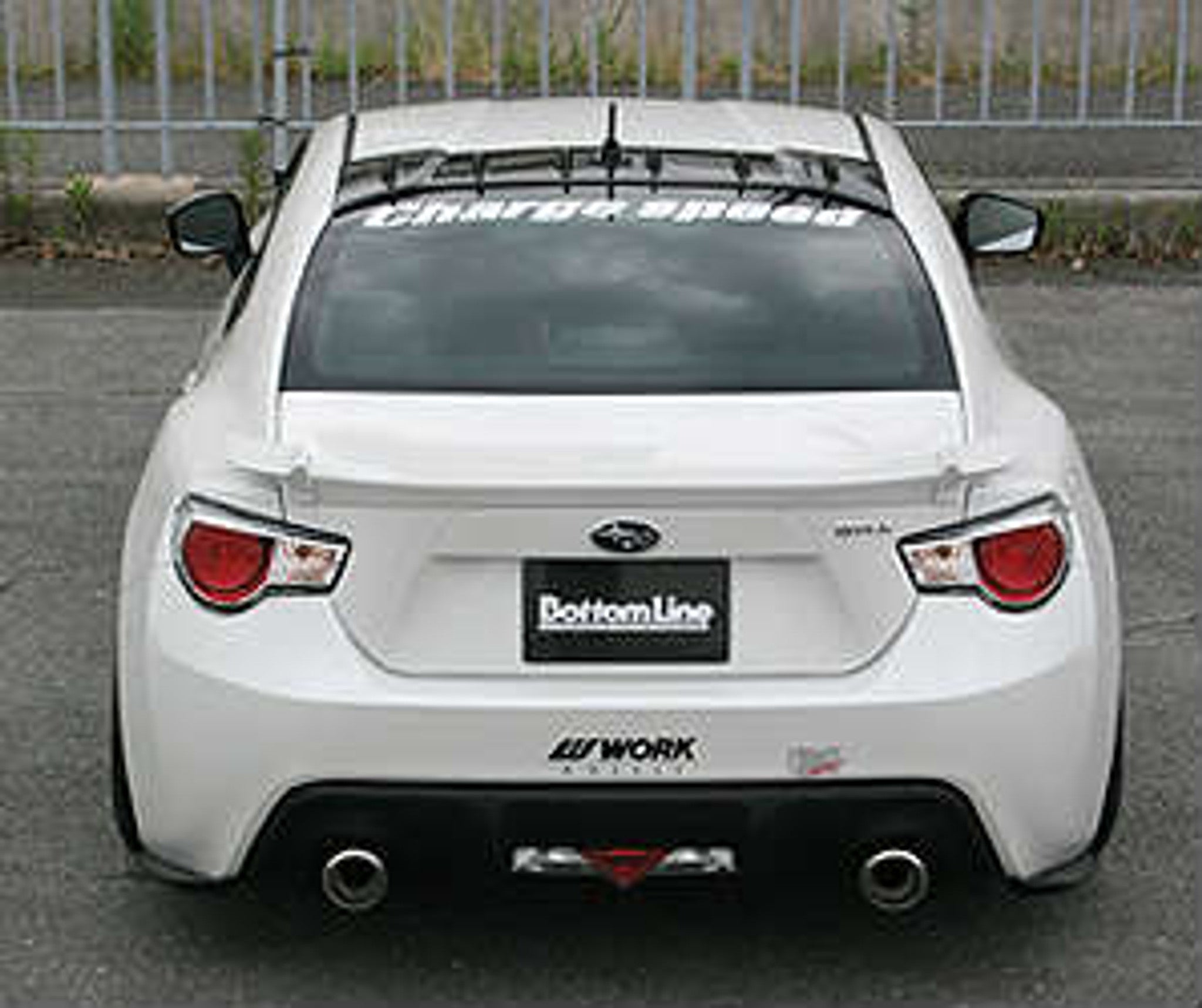 Charge Speed 2013-2020 Subaru BR-Z ZC-6/ 2013-2016 Scion FR-S Model Bottom Lines Carbon Rear Caps