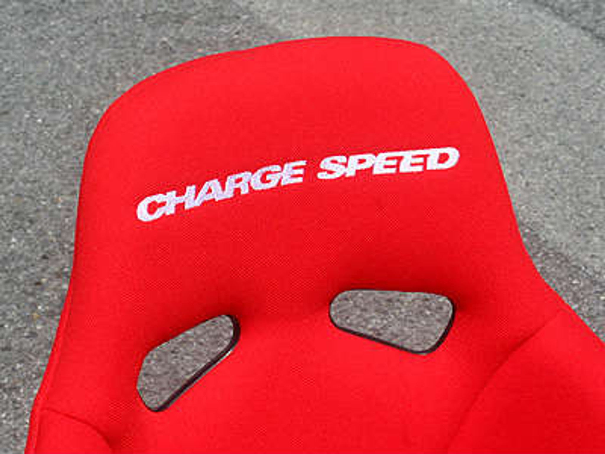 Charge Speed Bucket Racing Seat Genoa-S Type Carbon Black