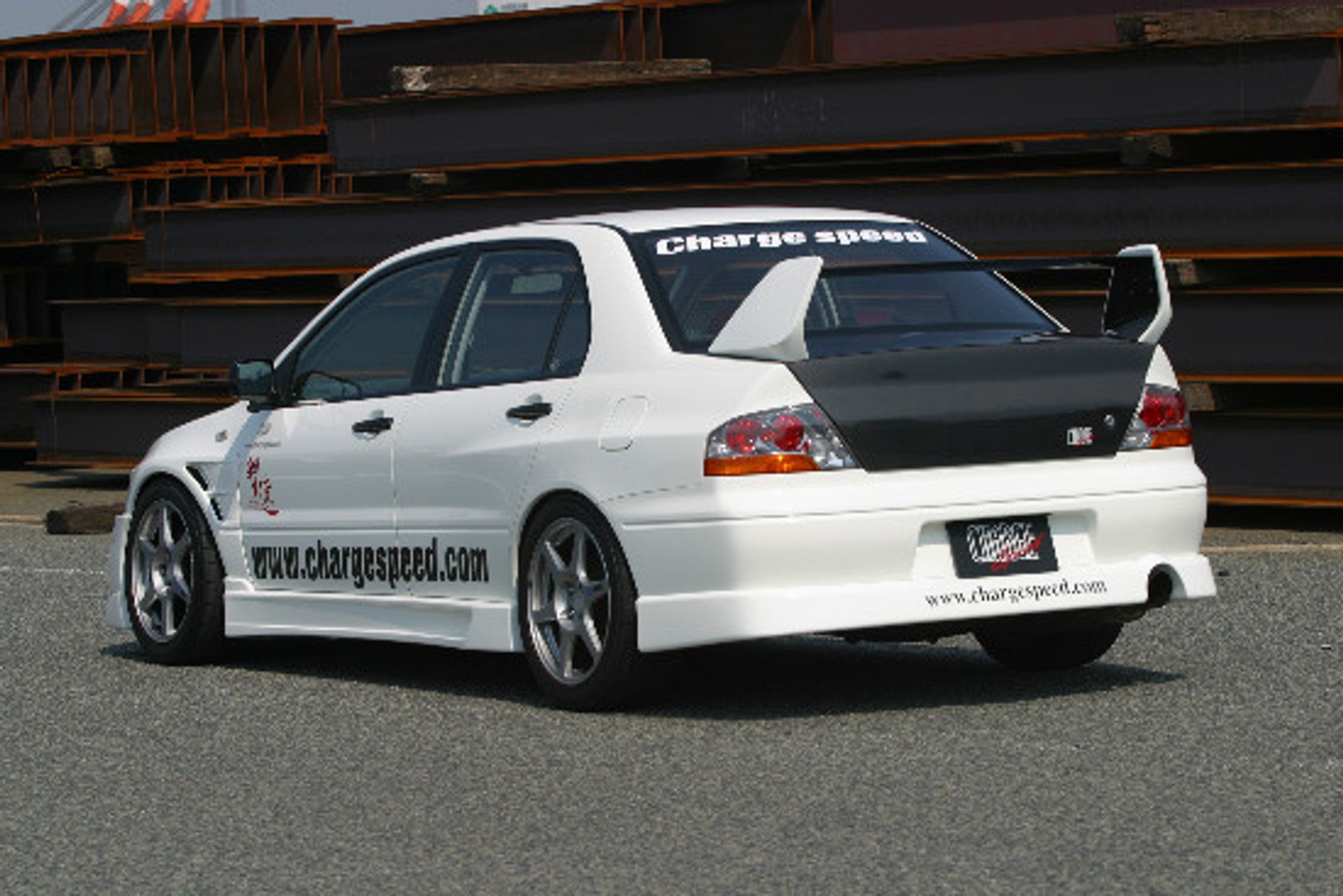 Charge Speed 2003-2005 Mitsubishi Lancer Evo VIII Full Lip Kit