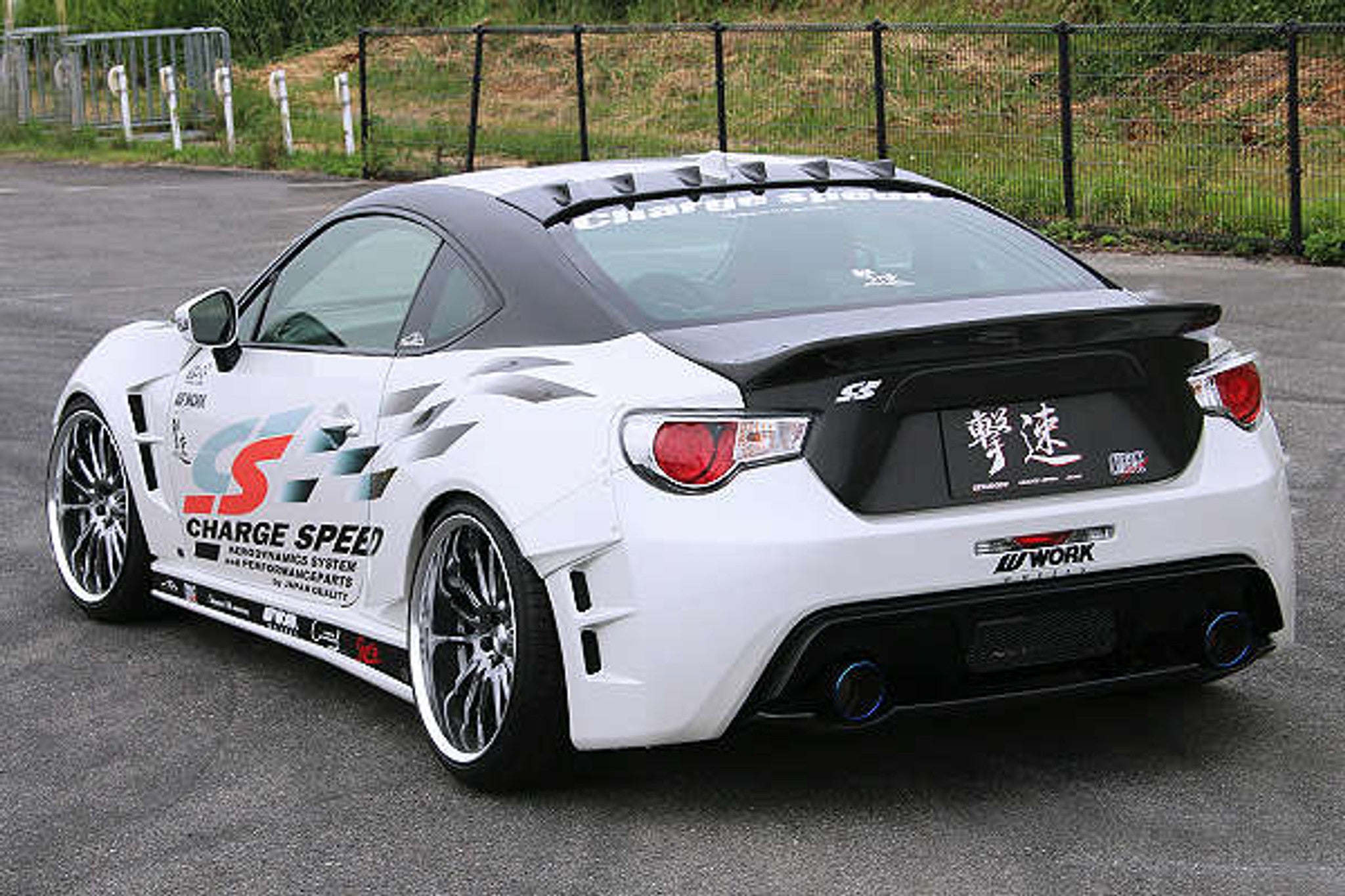 Charge Speed 2013-2020 Subaru BR-Z ZC-6/ Scion FR-S FT-86/ Toyota 86 ZN-6 20MM Wide Body Front Fenders Kit