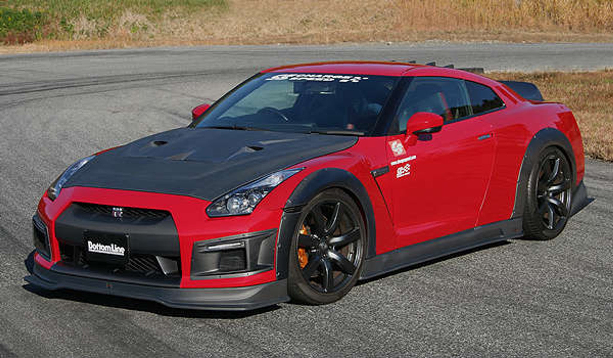 Charge Speed 2007-2011 Nissan GTR R35 Carbon 15mm Front Over Fenders