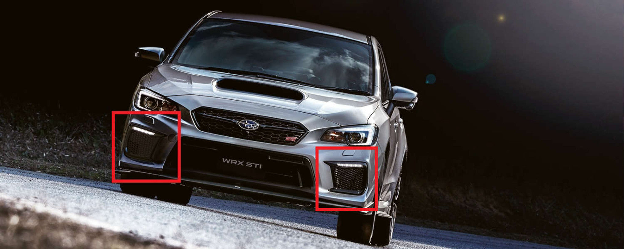 Charge Speed 2018-2021 Subaru WRX STi VA-D only Sequential Liner - Front Turn Signal Lights with OEM Subaru Plastic Black Bezel