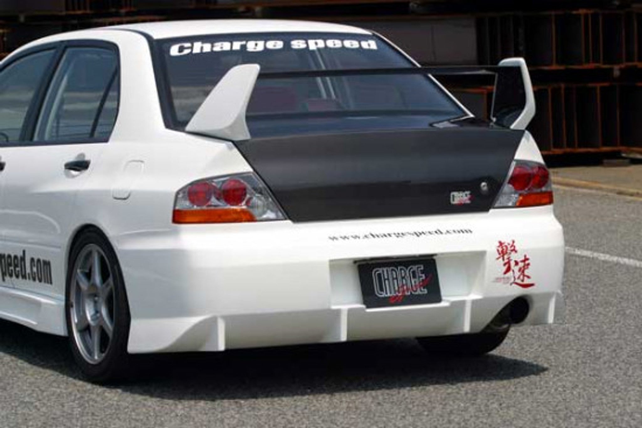 Charge Speed 2002-2007 Mitsubishi Lancer Evo VII, VIII & IX Type-2 Full Kit Without Carbon Diffuser