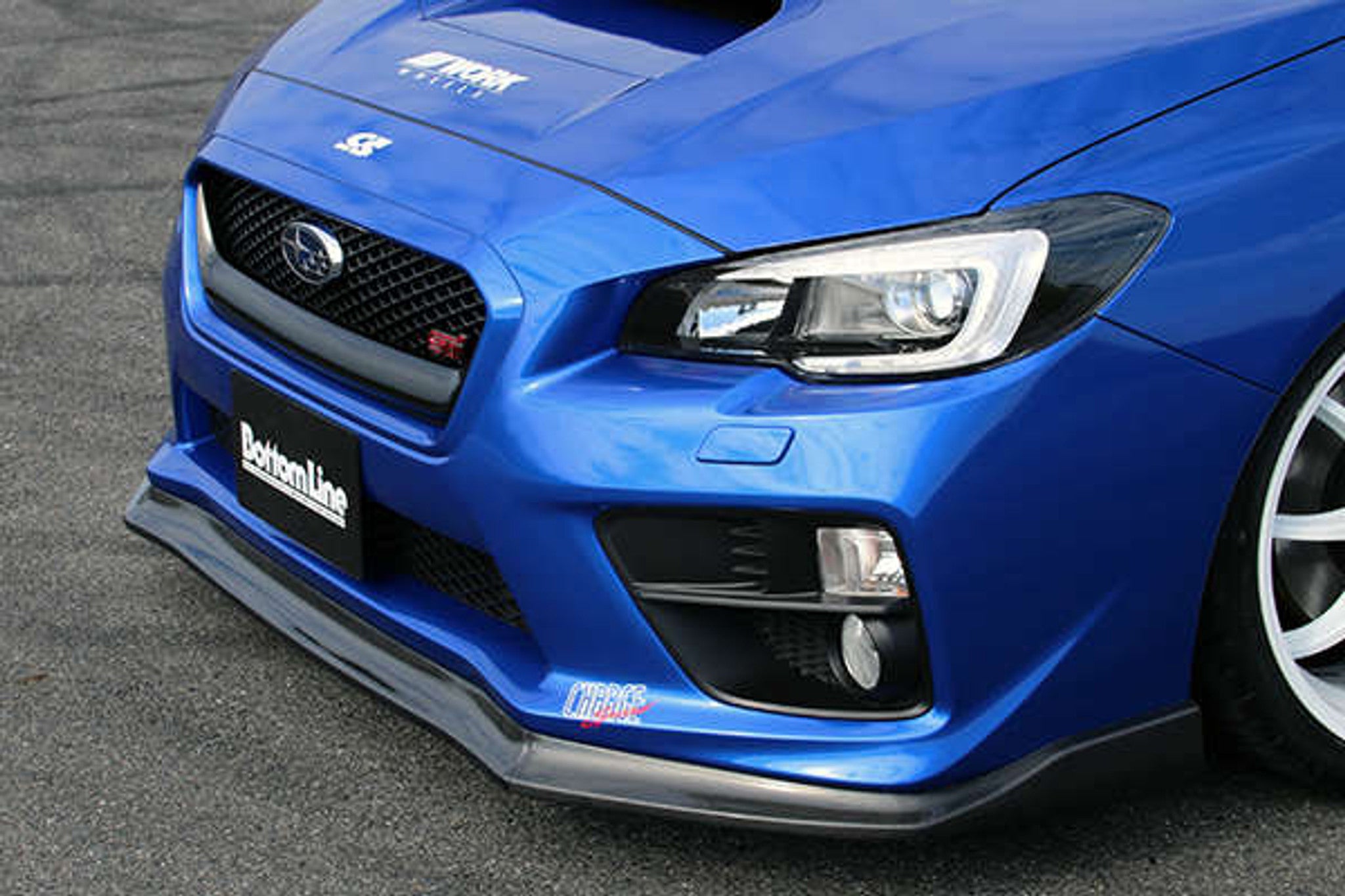 Charge Speed 2015-2017 Subaru WRX STi 4 Doors Sedan VA-B-C BottomLine Type 1 Carbon Full Lip Kit for STi
