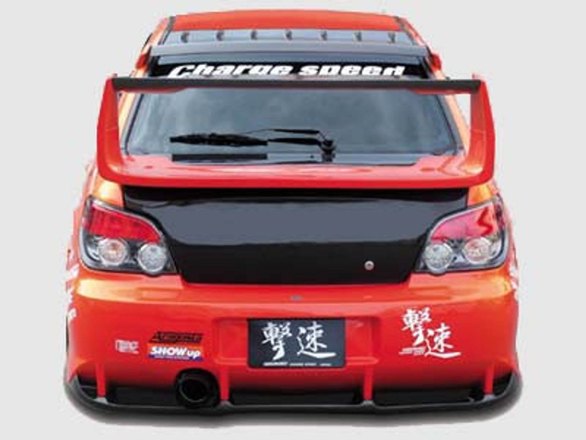 Charge Speed 2004-2005 Subaru Impreza GD-B Peanut Eye Super GT Wide Body Kit Full Kit With 3D CARBON