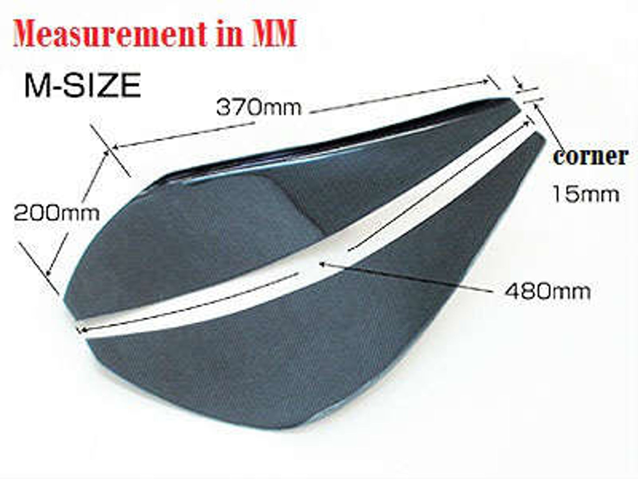 Charge Speed Type M Carbon Canards