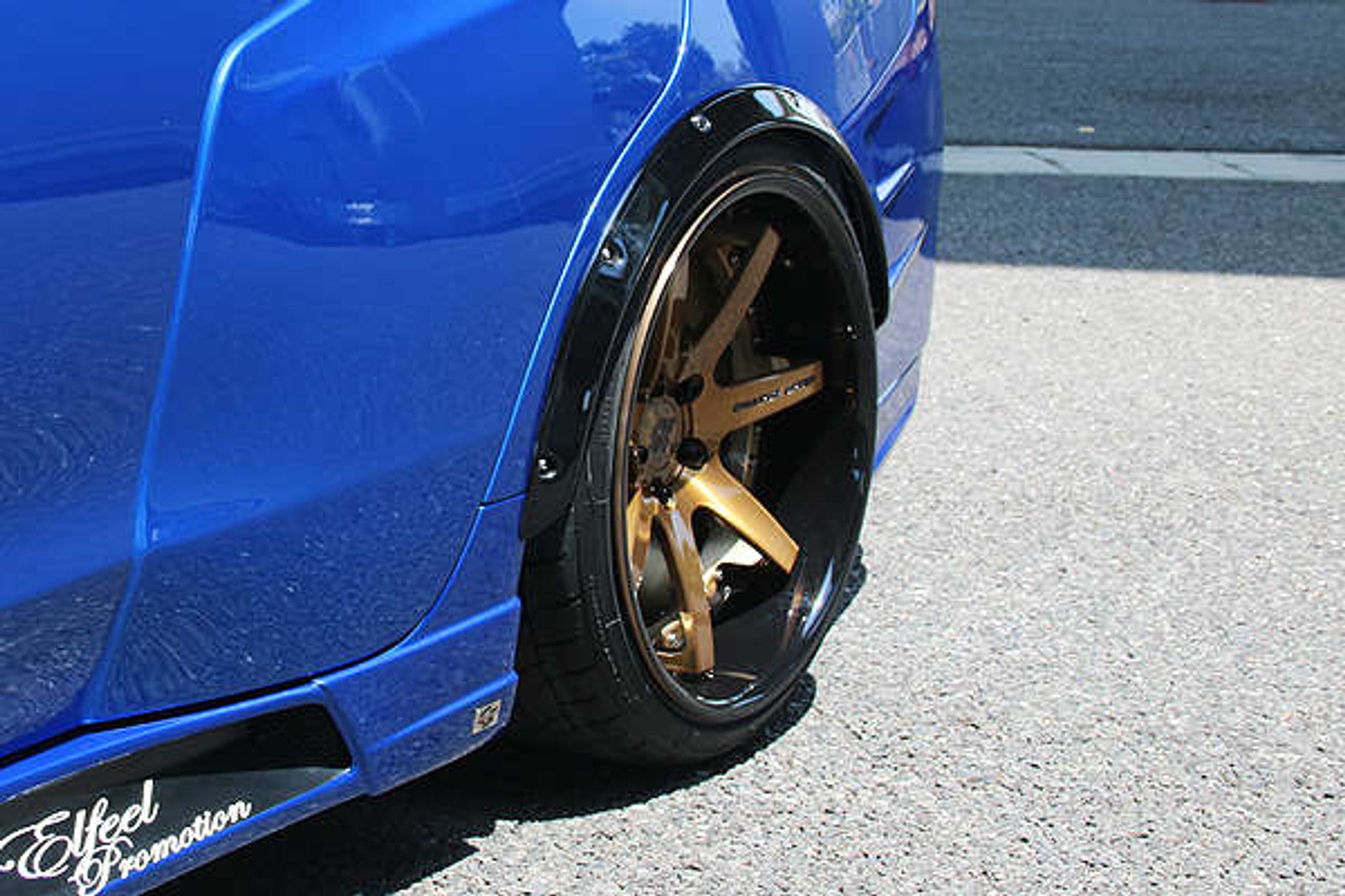 Charge Speed 2015-2021 Subaru WRX/ STi  VA S4 Carbon Complete Bubble Over Front & Rear Fenders Set for Charge Speed "Wide Body"