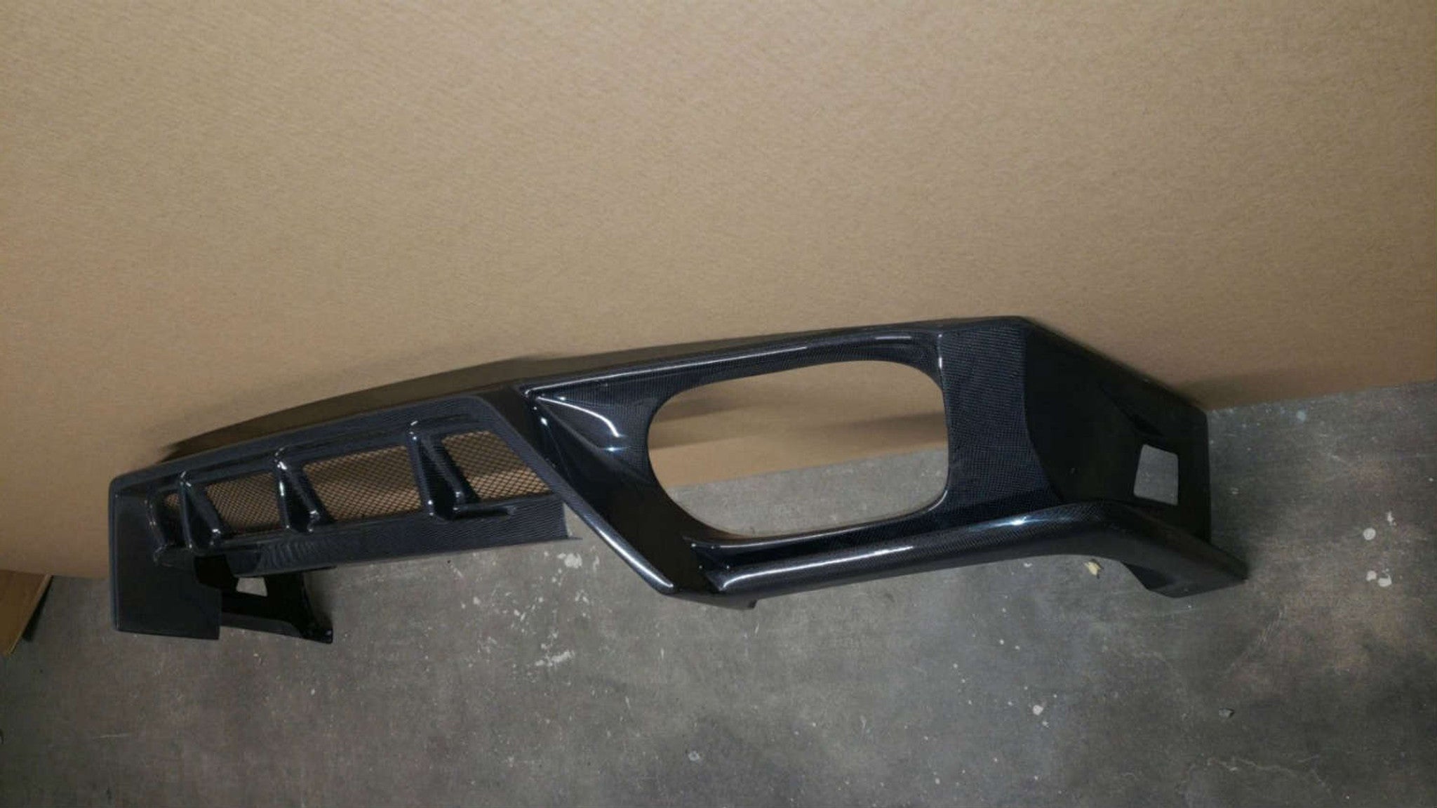 Charge Speed 2007-2011 Nissan GTR R35 Zenki Bottom Line Carbon Rear Bumper Diffuser