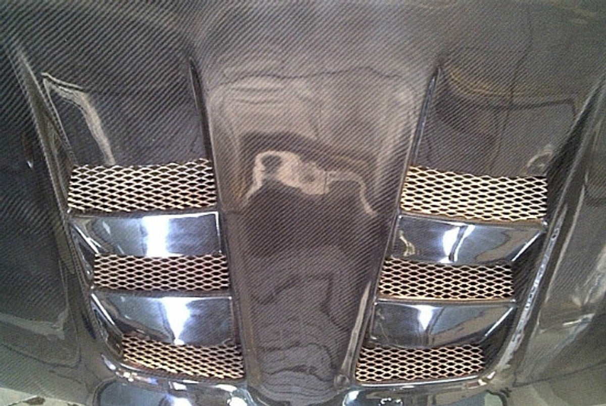 AC700HCV - Advan KS Vented Design 1986-1991 Mazda RX-7 FC Carbon Fiber Hood
