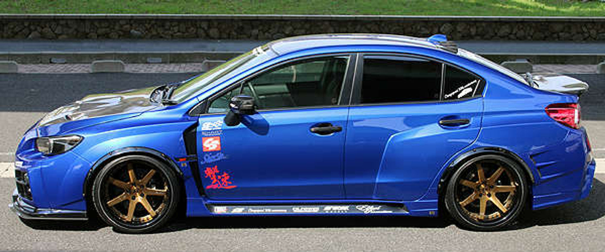 Charge Speed 2015-2021 Subaru WRX/ STi Type 1A FRP Wide Body Complete Kit with Type A FRP FRONT LIP