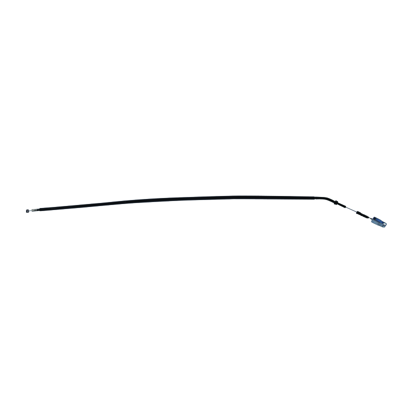 QuadBoss rear hand brake cable for Yamaha YFM400 Kodiak 4x4, shown with detailed brake line components and fittings.