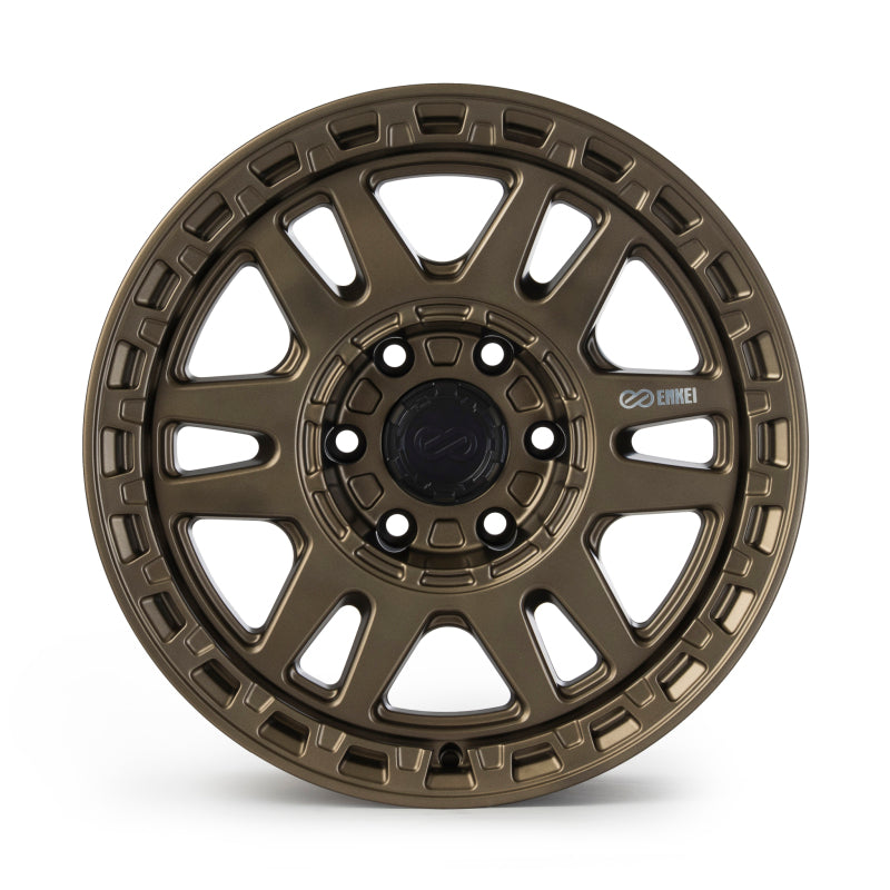 Enkei Trail-Tracker 17x8.5 / 6x139.7 BP / ET20 / 106.1mm Bore - Matte Bronze Wheel