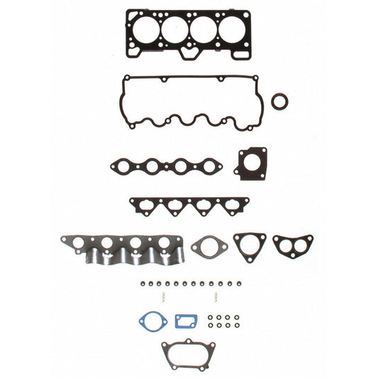 Fel-Pro Hyundai Accent HS 26195 PT PermaTorque engine cylinder head gasket set laid out on a surface.