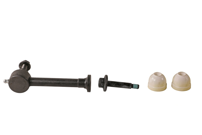Moog Ford Escape 2013-2018 rear sway bar endlink showing the metal linkage with mounting bushings.