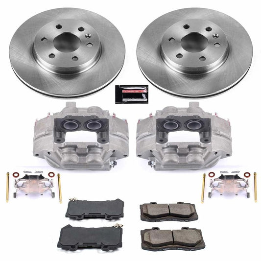 PowerStop OE front brake calipers for 2015-2020 GMC Canyon in Autospecialty kit with calipers and hardware.