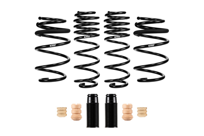 Set of four Eibach Kia Forte Pro-Kit lowering springs for 2019-2023, designed to enhance handling and lower vehicle stance.