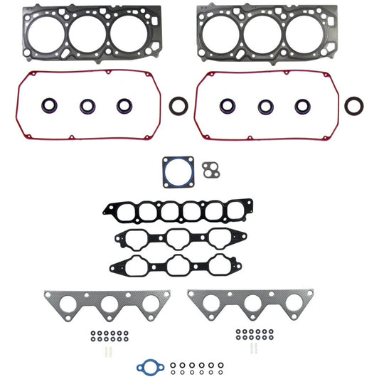 Fel-Pro Mitsubishi Galant HS 26313 PT-3 PermaTorque engine cylinder head gasket set on a white background