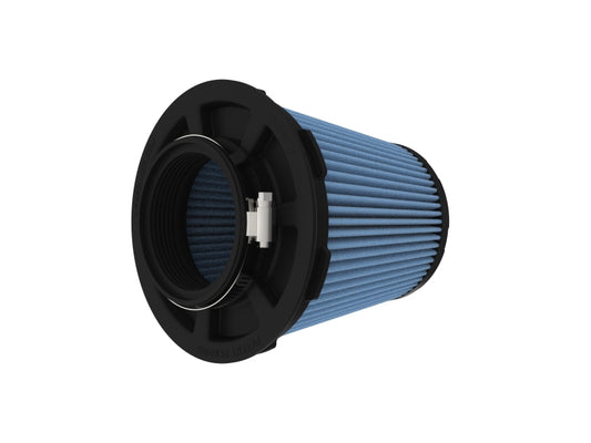 aFe Momentum Intake Replacement Air Filter with D2 Dura-Dry media, direct fit, 3-1/8in front diameter, 6in back diameter, 4.5in height