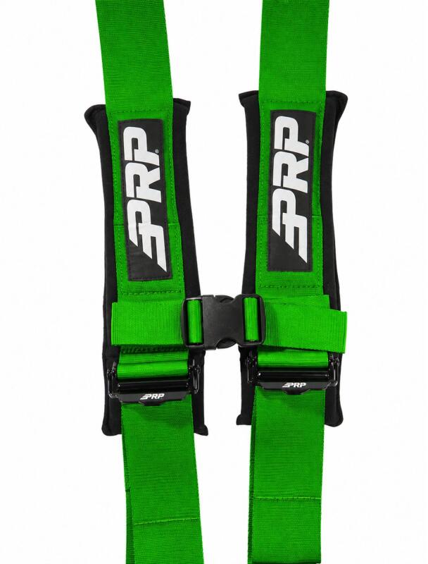 PRP Seats PRP 4.3 Harness Latch and Link in green, a durable seat belt and harness accessory for off-road vehicles.